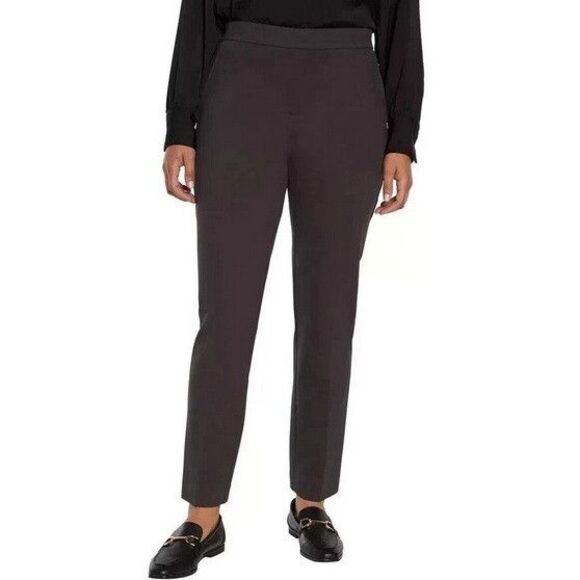 NWT Banana Republic Women's Ponte Pant Black Size 14 - Picture 1 of 3